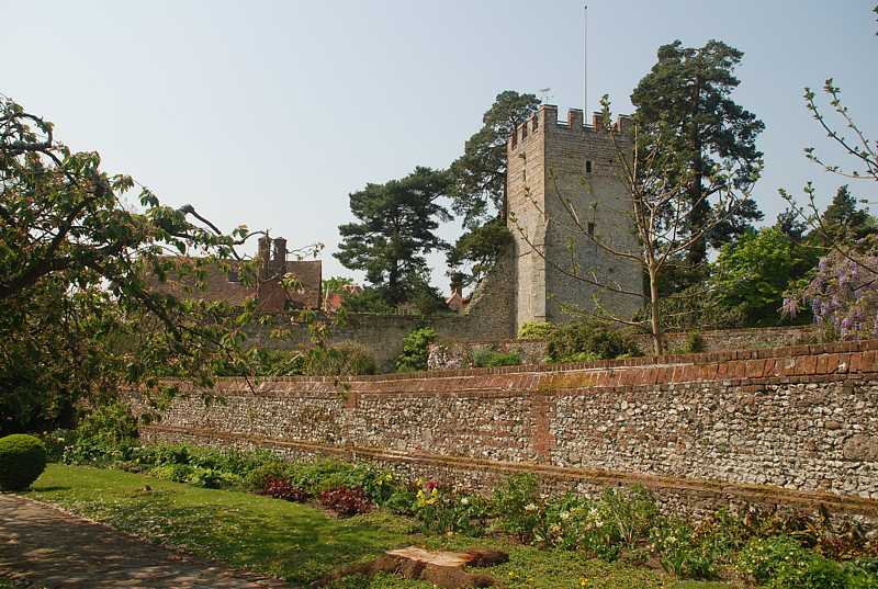  Walled gardens at Greys Court, Henley-on-Thames