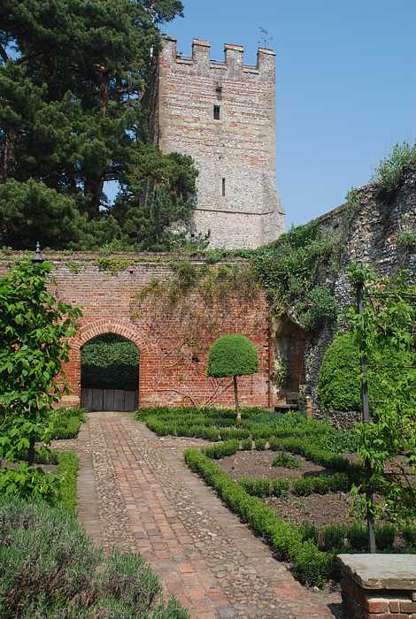  Walled gardens at Greys Court, Henley-on-Thames