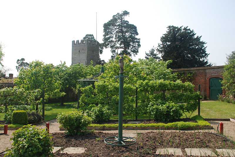  Walled gardens at Greys Court, Henley-on-Thames