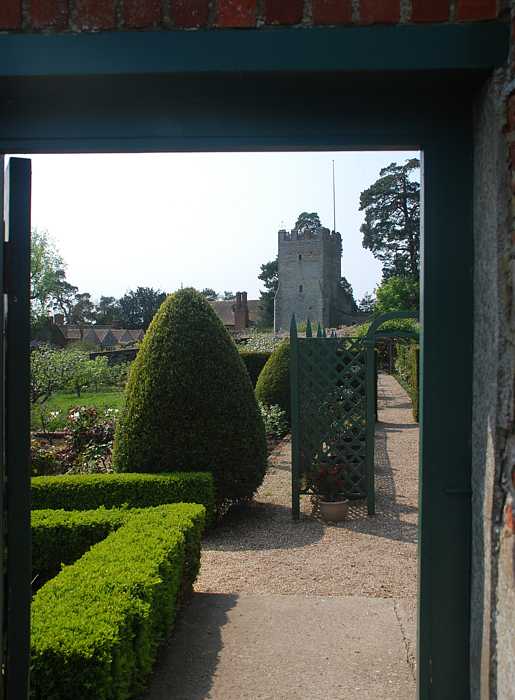  Walled gardens at Greys Court, Henley-on-Thames