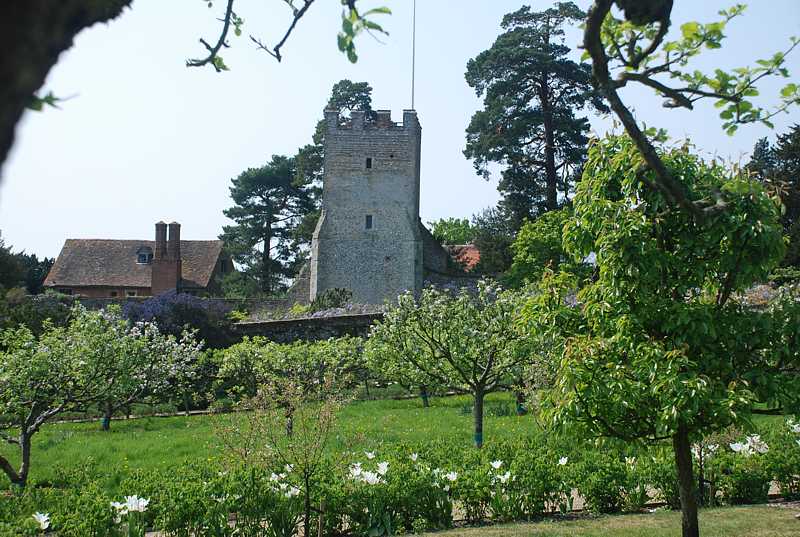  Walled gardens at Greys Court, Henley-on-Thames